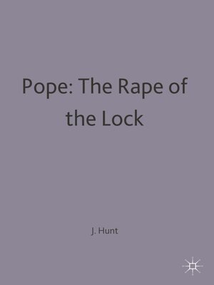 cover image of Pope: The Rape of the Lock